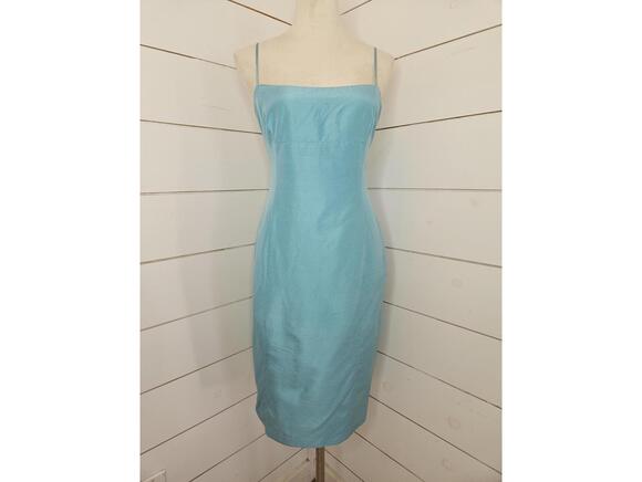 Laundry by Shelli Segal Dresses & Skirts - Laundry by Shelli Segal size 8 blue silk sheath dress